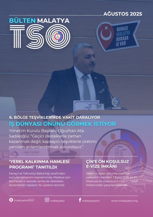 Ağustos 2025 E-Bülten
