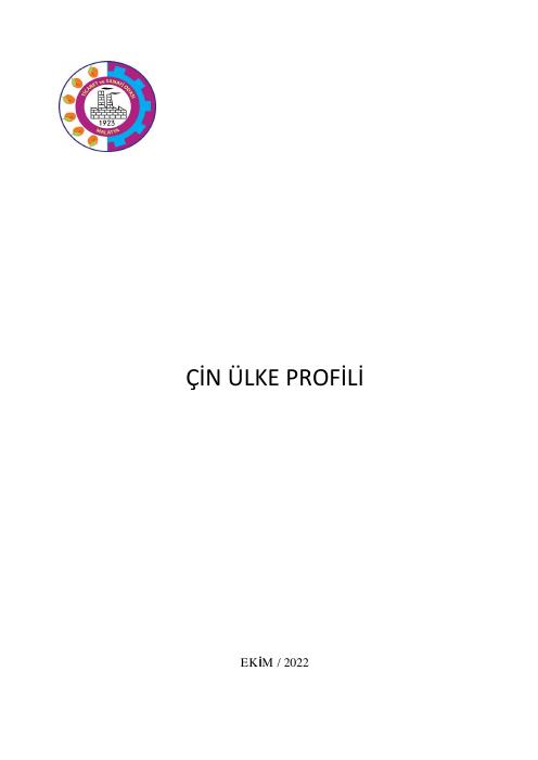 Çin Ülke Raporu