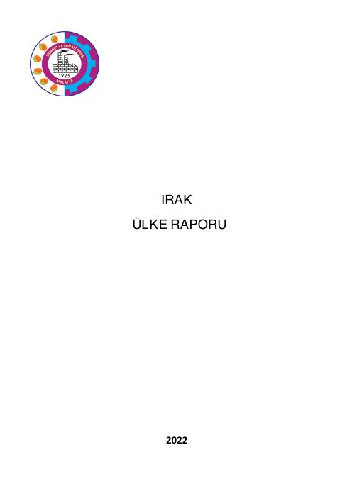 Irak Ülke Raporu