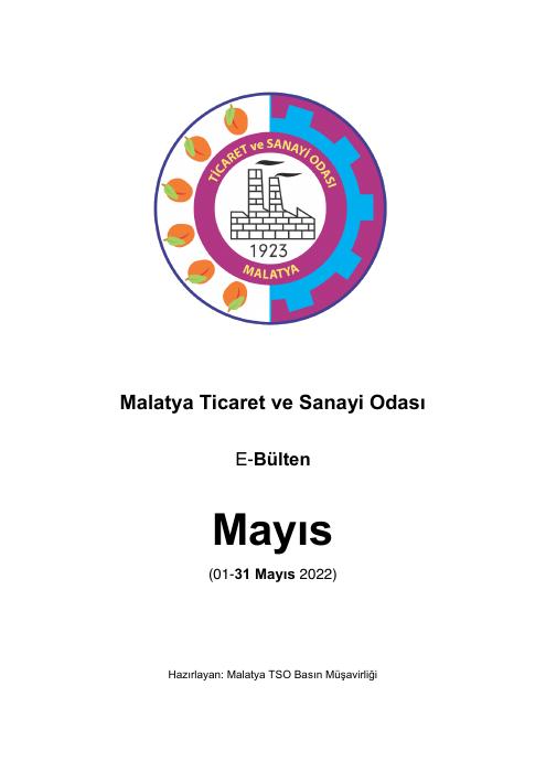 Mayıs 2022 E-Bülten — Kapak
