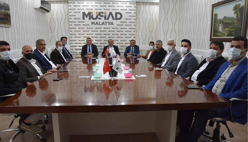 Malatya TSO’dan MÜSİAD Malatya Şubesi’ne ziyaret