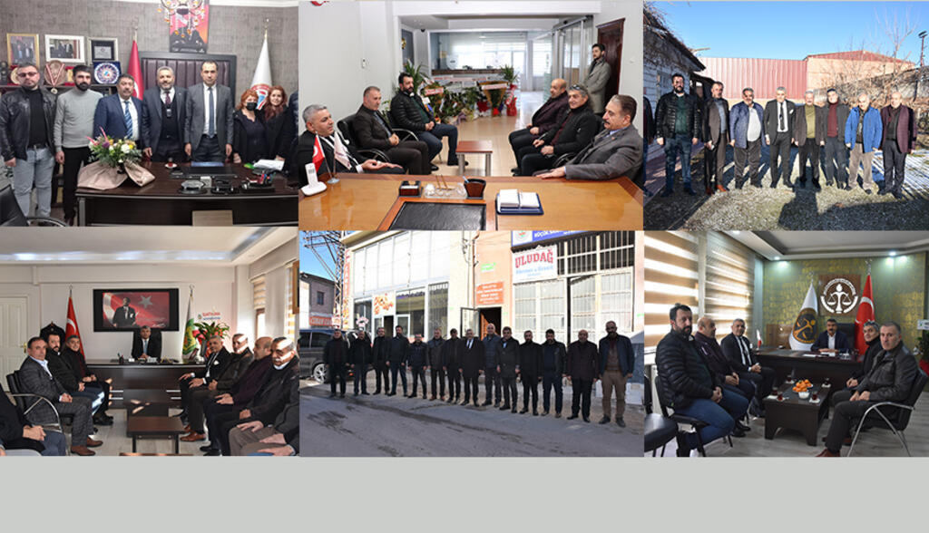 Başkan Sadıkoğlu’ndan esnaf odası başkanlarına hayırlı olsun ziyareti