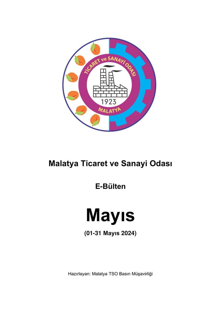 2024 Mayıs E-Bülten