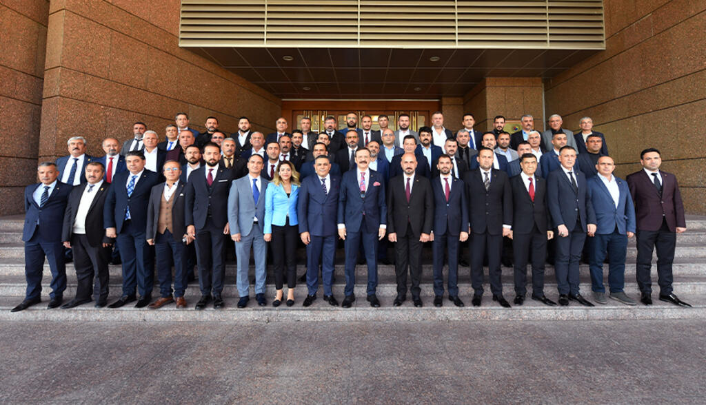 Malatya TSO heyeti TOBB Başkanı Hisarcıklıoğlu’nu ziyaret etti