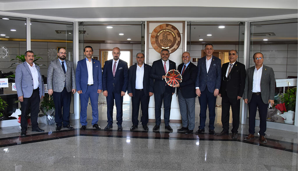 Elazığ TB’den Malatya TSO’ya hayırlı olsun ziyareti