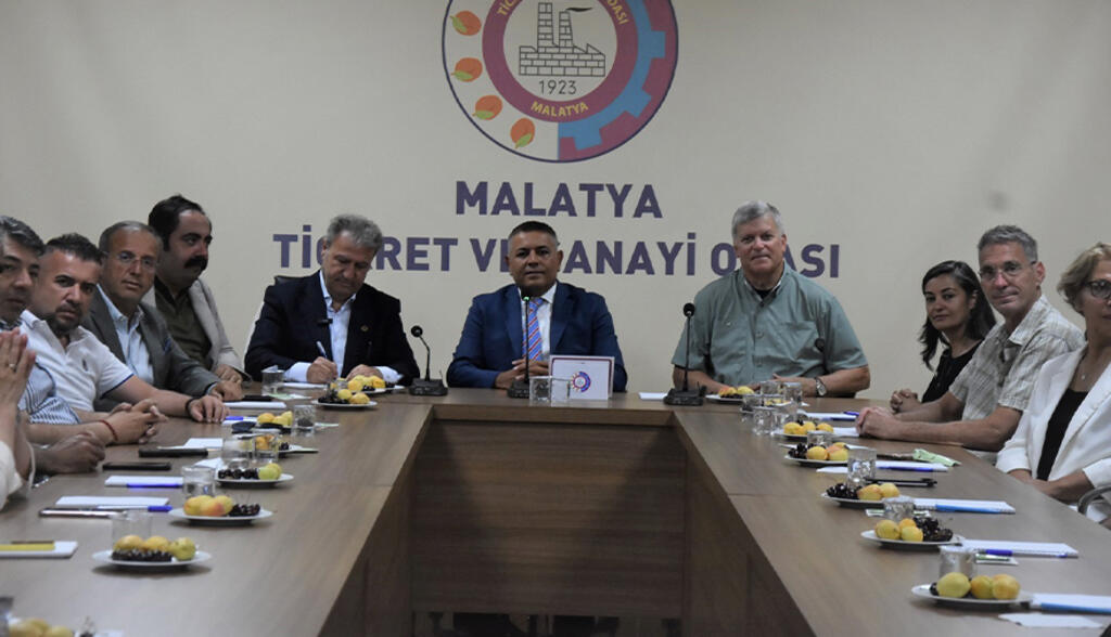 Bornova Belediye Başkanı’ndan Malatya TSO’ya ziyaret