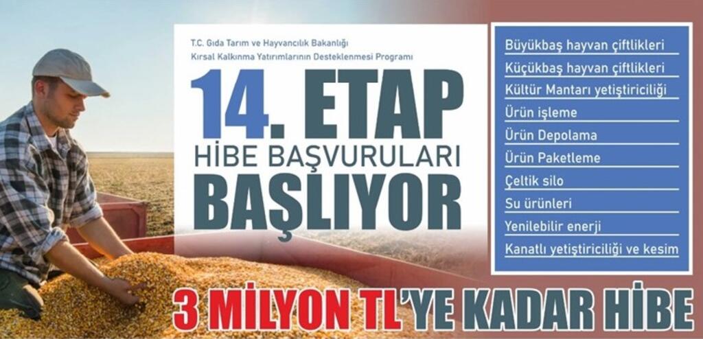2020 KIRSAL KALKINMA HİBELERİ BAŞLADI 