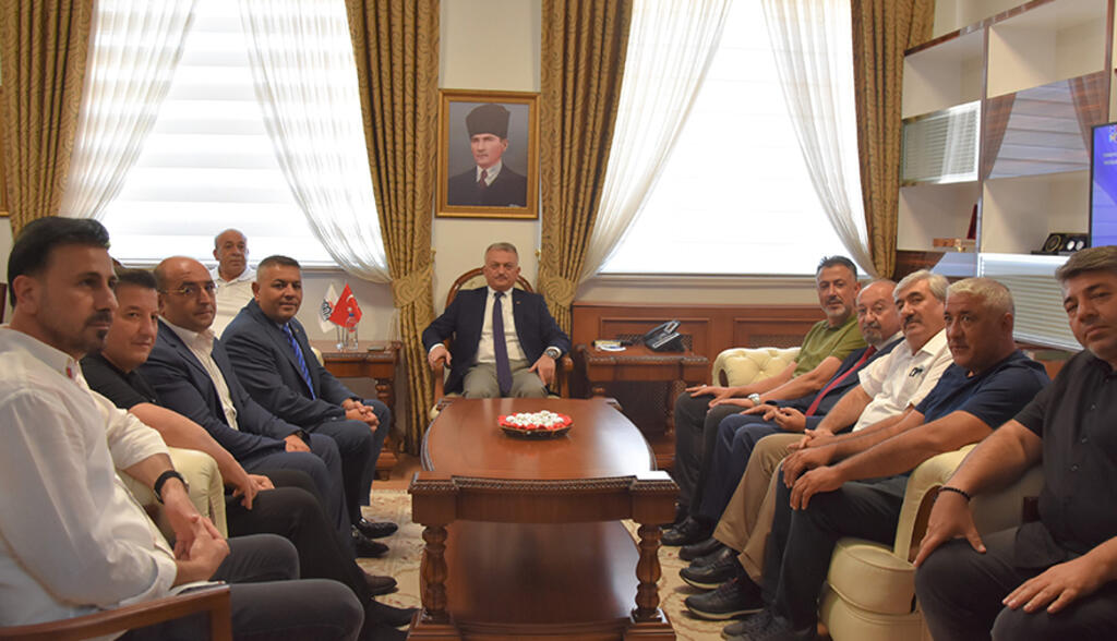 Başkan Sadıkoğlu’ndan Vali Yazıcı’ya hayırlı olsun ziyareti