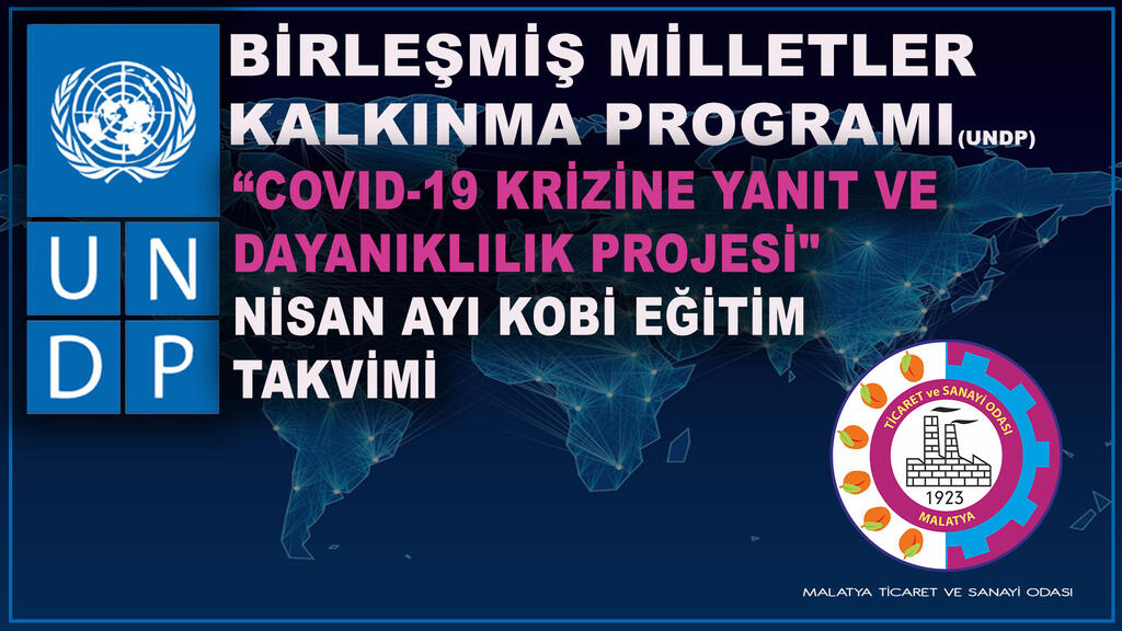 UNDP Nisan Ayı KOBİ Eğitim Programı Açıklandı