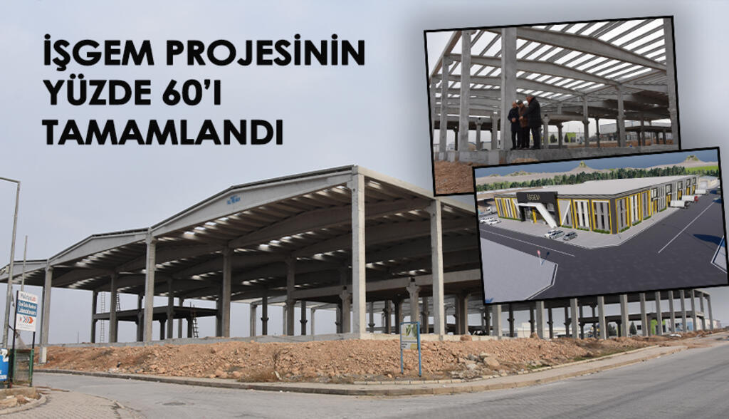 Başkan Sadıkoğlu, İŞGEM Mesleki Eğitim Merkezi inşaat çalışmalarını inceledi