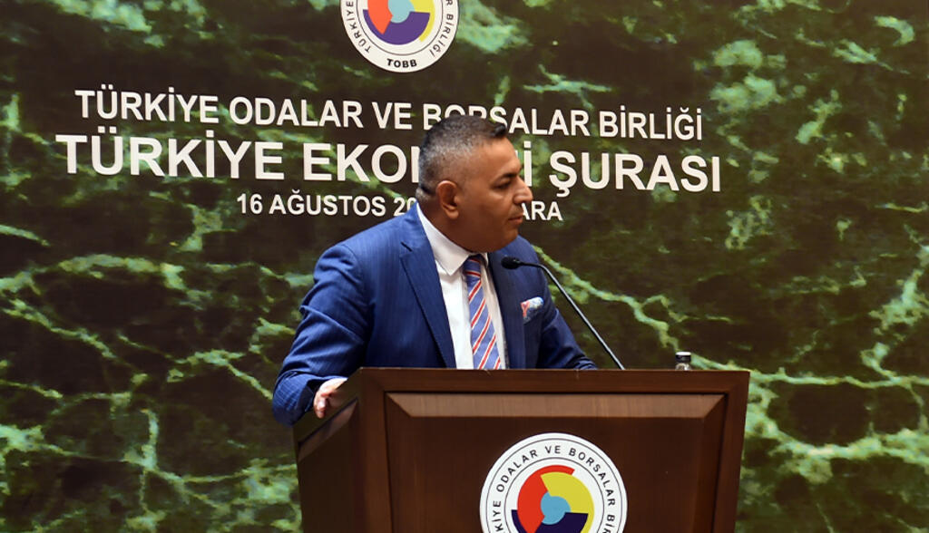 Başkan Sadıkoğlu, TOBB Türkiye Ekonomi Şurası’nda konuştu