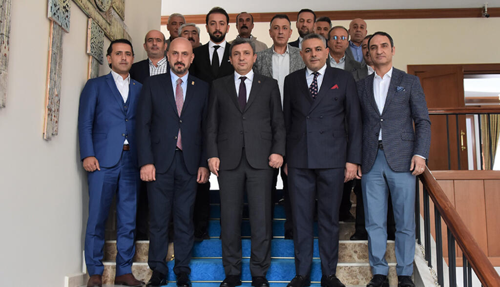 MTSO’nun yeni yönetim kurulundan Vali Şahin’e ziyaret