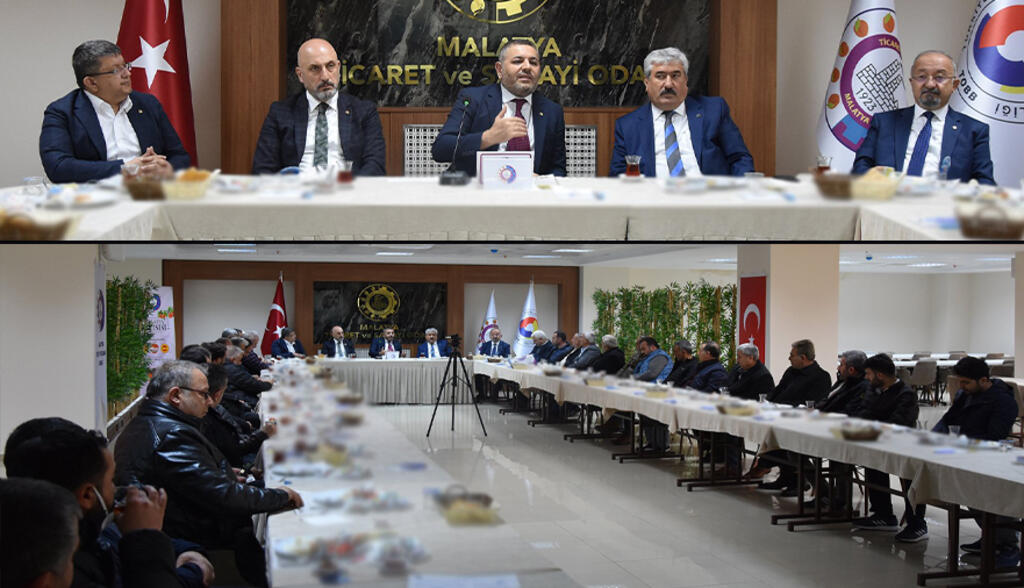 Malatya TSO’da hafriyatçı ve iş makinecilerin sorunları konuşuldu