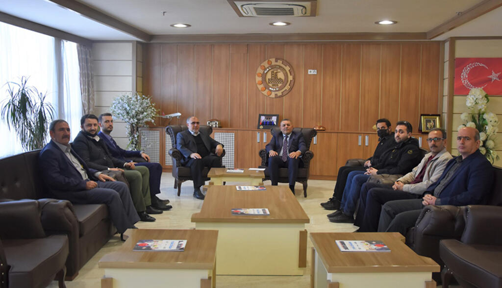 ANESİAD Malatya Şubesi’nden Başkan Sadıkoğlu’na ziyaret