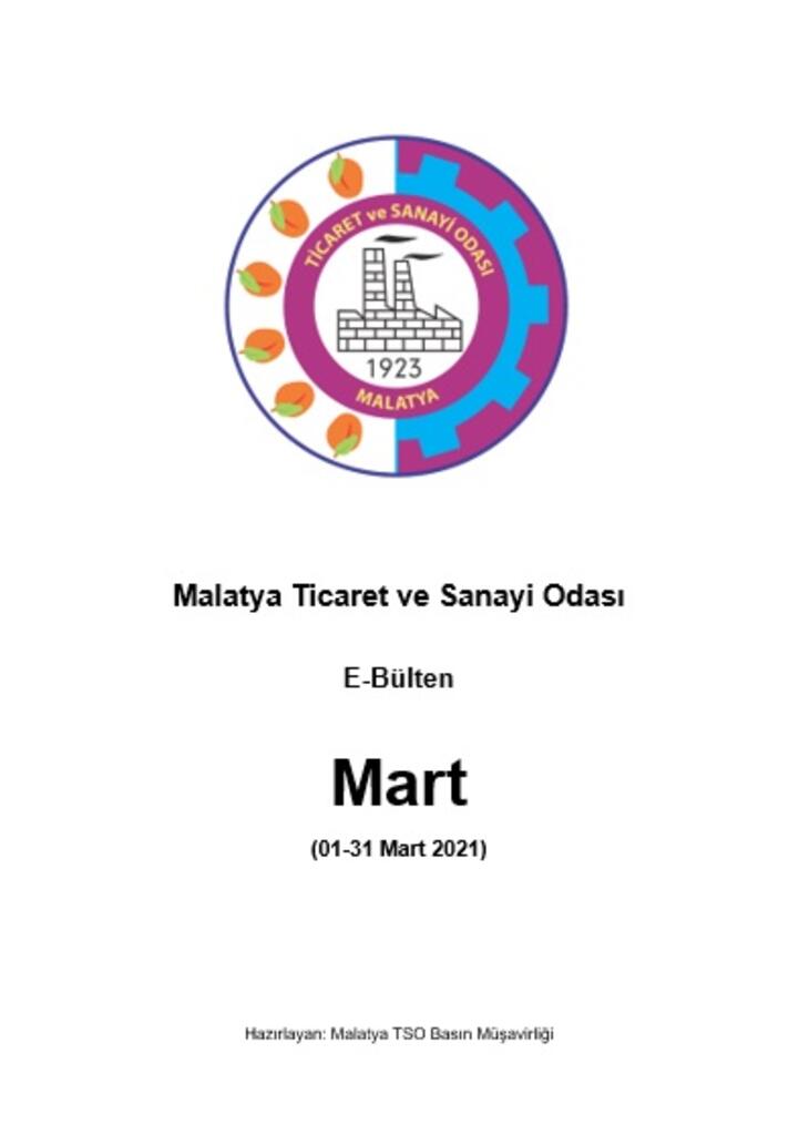 2021 Mart E-Bülten