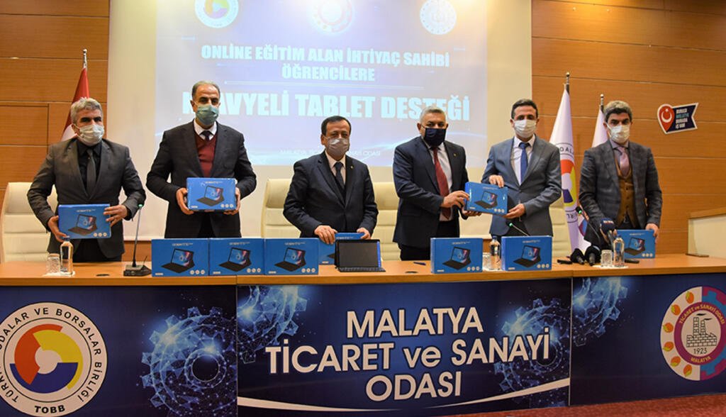 Malatya TSO’dan eğitime tablet desteği