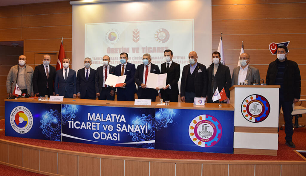 MTSO ile Ziraat Bankası arasında "Bankkart Başak Tedarik Zinciri Finansmanı" protokolü imzalandı