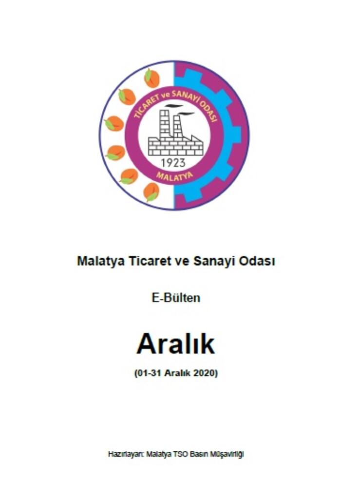 2020 Aralık E-Bülten