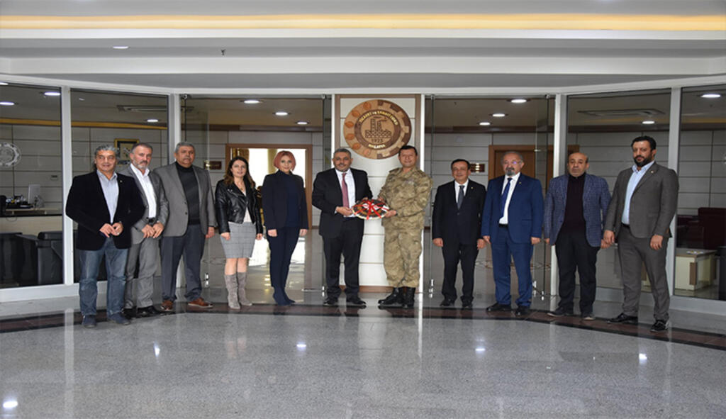 İl Jandarma Komutanı Altın Odamızı Ziyaret Etti  