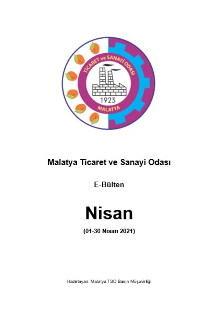 2021 Nisan E-Bülten