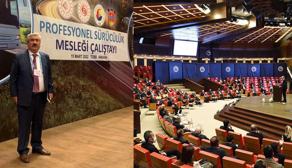 Meclis Üyemiz Tüdün, Profesyonel Sürücülük Mesleği Çalıştayı’na katıldı