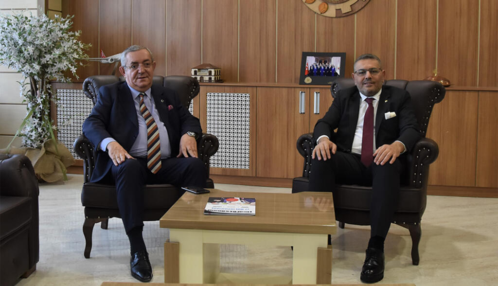 İşadamı Reşat Erdoğan’dan Başkan Sadıkoğlu’na ziyaret