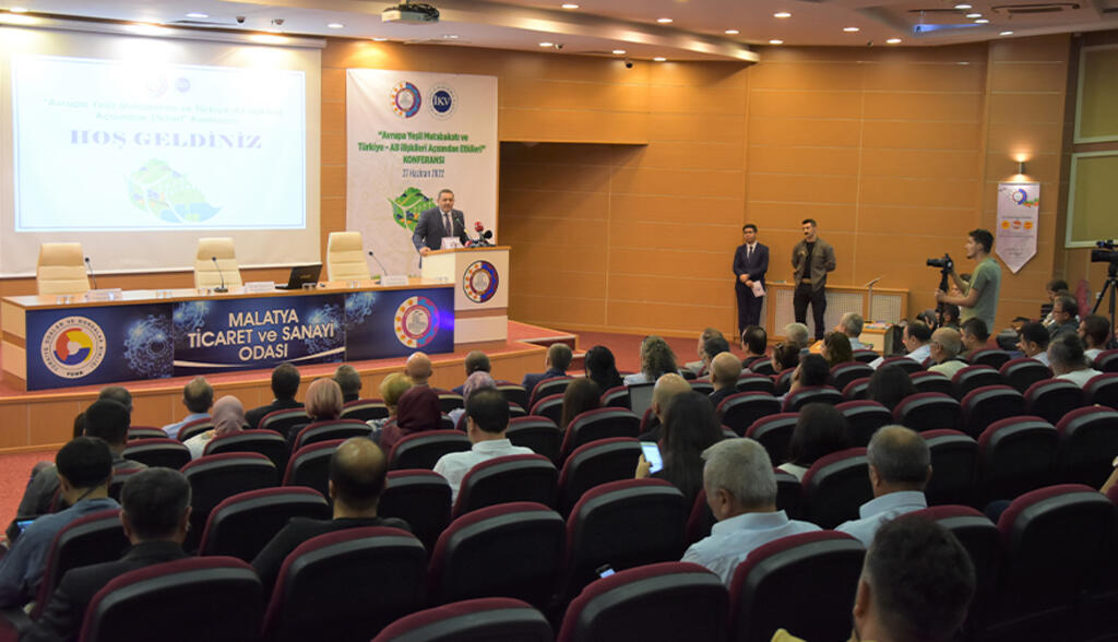 Malatya TSO’da “Avrupa Yeşil Mutabakatı” konferansı düzenlendi