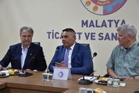 Bornova Belediye Başkanı’ndan Malatya TSO’ya ziyaret