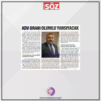 Başkan Sadıkoğlu: Özel eğitimde KDV yüzde 1'e indi
