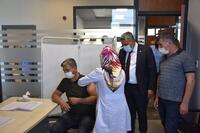 OSB’lerde yerinde aşı uygulaması başladı