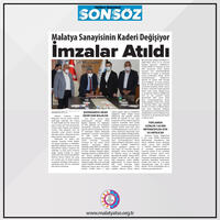 1. OSB Arıtma Tesisi için yer teslimi yapıldı