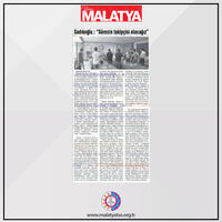 Sadıkoğlu: “Malatya’nın yeniden 6. teşvik bölgesine alınmasını talep ediyoruz”