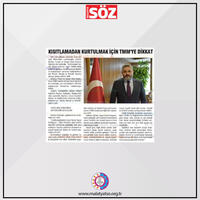 Başkan Sadıkoğlu: "Yeni kontrollü normalleşme ile ekonomi canlanacak"