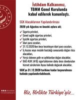 Vergi ve SGK prim borçlarının yapılandırılması kanun teklifi kabul edildi!