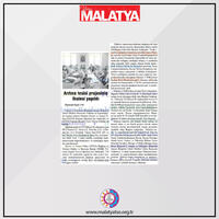 Malatya’nın kaderini değiştirecek 250 Milyon TL’lik dev projenin ihalesi yapıldı